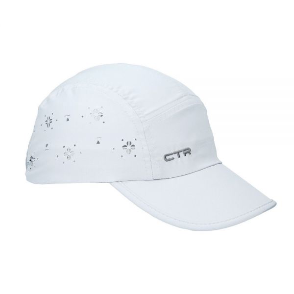 Καπέλο τζόκεϊ με αντηλιακή προστασία λευκό CTR Summit Ladies Vent Cap White