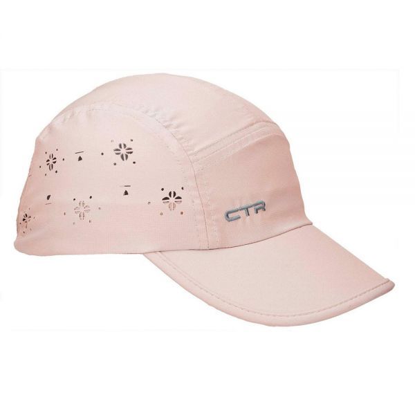 Καπέλο τζόκεϊ με αντηλιακή προστασία ροζ CTR Summit Ladies Vent Cap Pale Blush