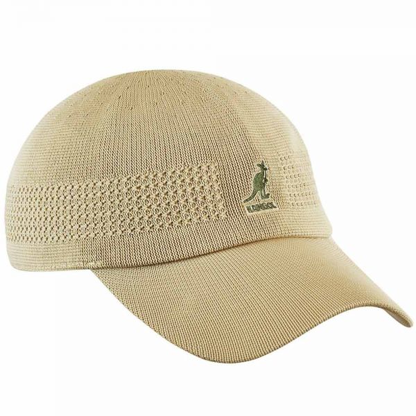 Καπέλο τζόκεϊ καλοκαιρινό μονόχρωμο μπεζ Kangol Tropic Ventair Space Cap