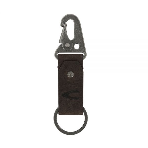Leather Key Holder Camel Active Olibia Brown