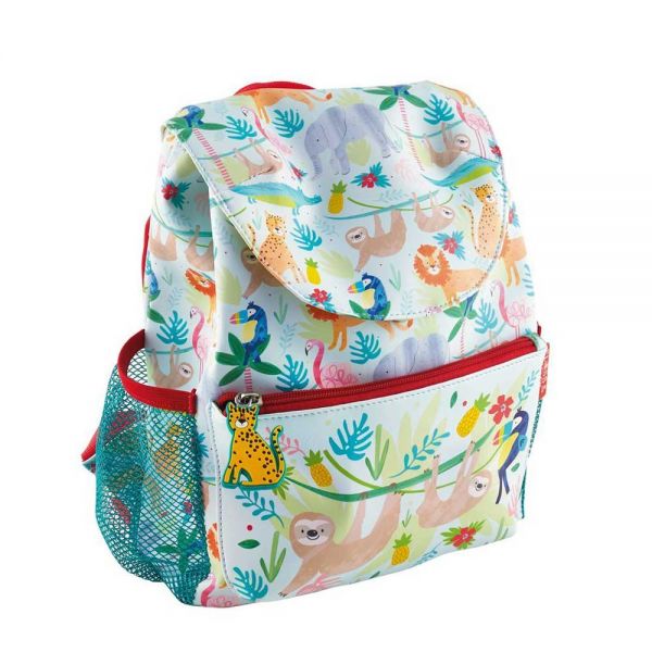 Kids' Backpack Floss & Rock Jungle White