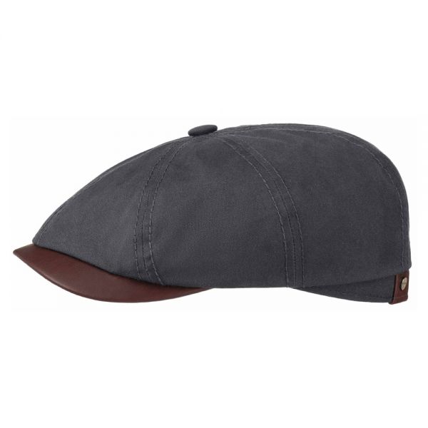 Summer Outdoor Waxed Cap Stetson Hatteras Blue