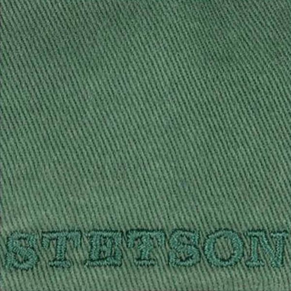 Cotton Baseball Hat Stetson Rector Dark Green