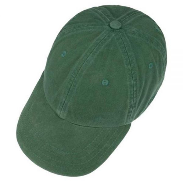 Cotton Baseball Hat With UV Protection Stetson Rector Green