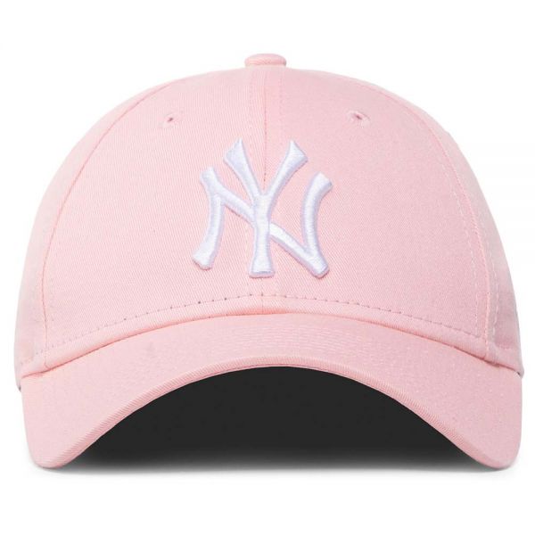 Women's Summer Cotton Cap New York Yankees New Era 9Forty League Essential Pink