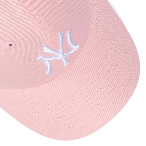 Women's Summer Cotton Cap New York Yankees New Era 9Forty League Essential Pink