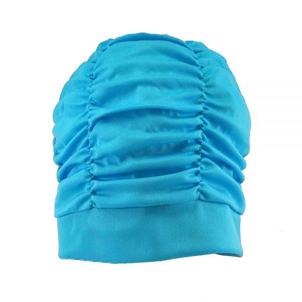 Σκουφάκι θάλασσας μονόχρωμο τουρκουάζ Lycra Swimming Cap Turquoise