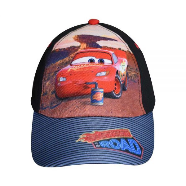 Καπέλο τζόκεϊ  καλοκαιρινό Disney Cars Fastest On The Road