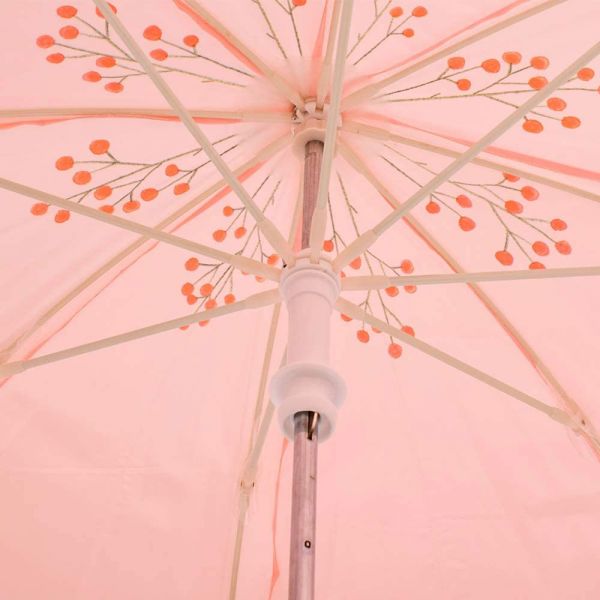 Ομπρέλα παιδική ροζ Djeco Flower Garden