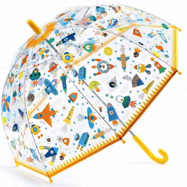 Ομπρέλα παιδική διάφανη Djeco  Space