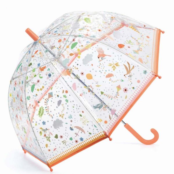 Kids Transparent Umbrella Djeco Small Lightnesses