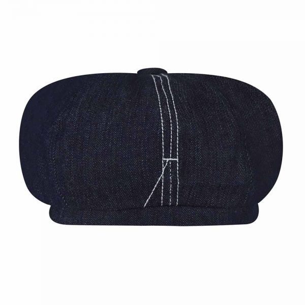 Καπέλο τραγιάσκα  καλοκαιρινό τζιν μπλε Kangol Denim Stitch Hawker Indigo