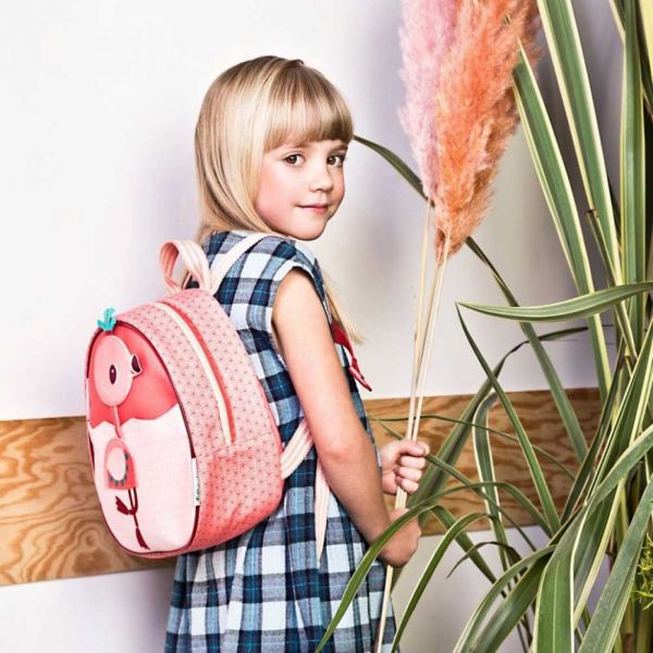 Kids Backpack With Anais The Flamingo Lilliputiens