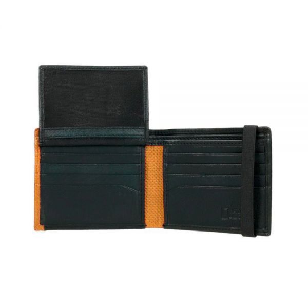 Leather Horizontal  Wallet National Geographic Volcano Black