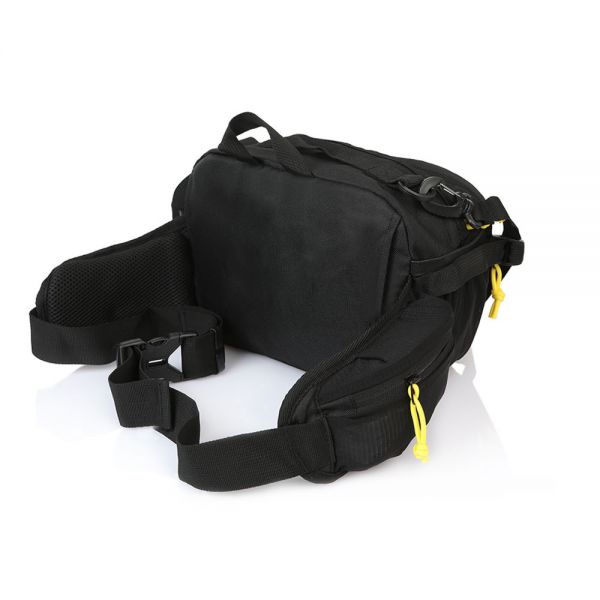 Τσαντάκι μέσης ανδρικό μαύρο National Geographic Destination Waist Bag Black