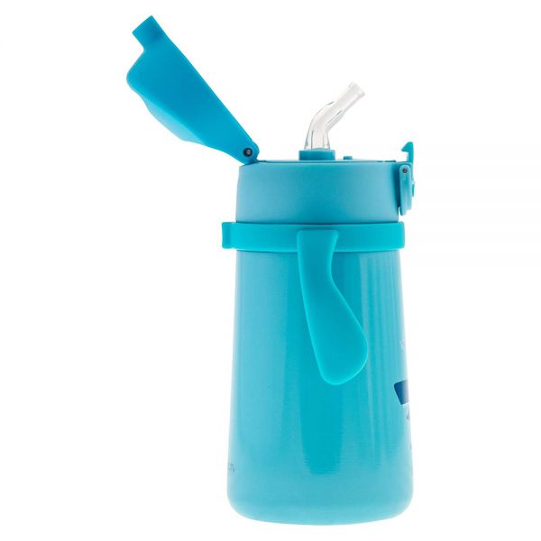 Insulated Stainless Steel Bottle With Handles Stephen Joseph Shark