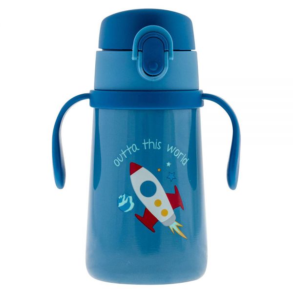 Insulated Stainless Steel Bottle With Handles Stephen Joseph Space