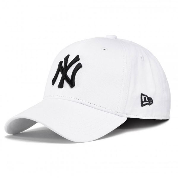 Καπέλο τζόκεϊ λευκό New York Yankees New Era 9Forty League Essential Cap White / Black