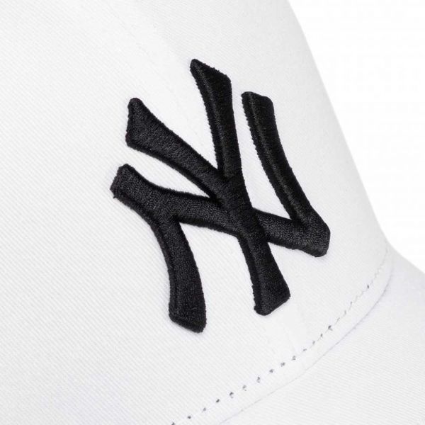 Καπέλο τζόκεϊ λευκό New York Yankees New Era 9Forty League Essential Cap White / Black