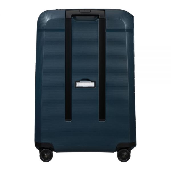 Medium Hard Luggage 4 Wheels Samsonite Magnum Eco Spinner 69/25 Midnight Blue