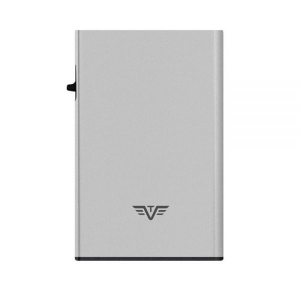 Καρτοθήκη μηχανική αλουμινίου ασημί Tru Virtu Click & Slide Card Case Silver Arrow