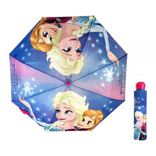 Ομπρέλα παιδική σπαστή χειροκίνητη Disney Frozen Elsa & Anna