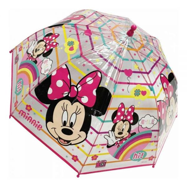 Manual Transparent Umbrella Disney Minnie Mouse