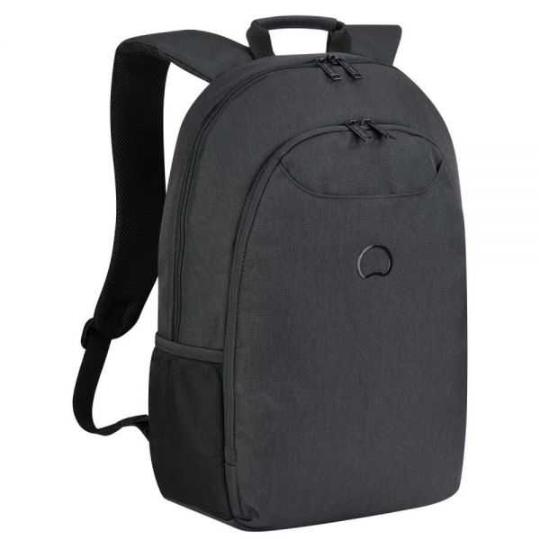 Σακίδιο πλάτης επαγγελματικό μαύρο Delsey Esplanade Backpack Deep Black 15,6''