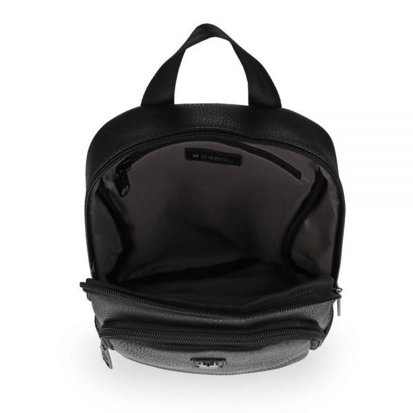 Τσάντα body bag μαύρη  Gabol Snap Backpack 541849 Black