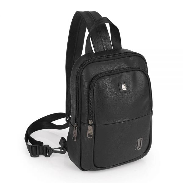 Τσάντα body bag μαύρη  Gabol Snap Backpack 541849 Black