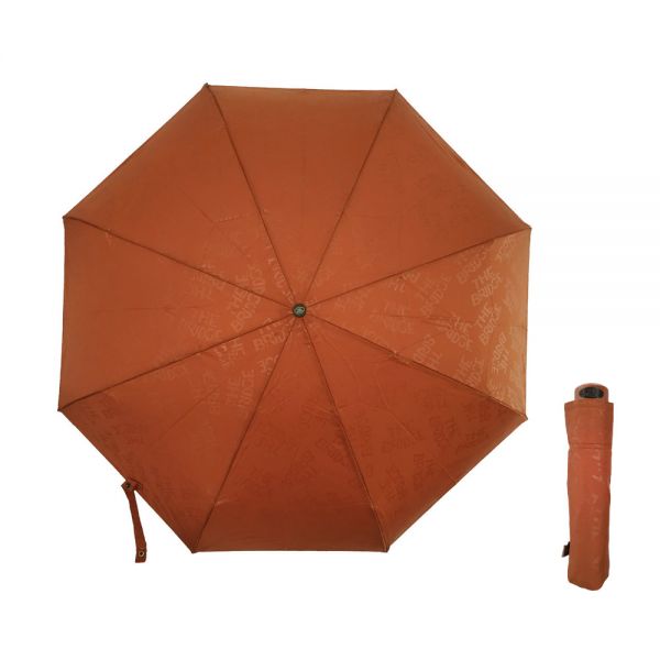 Ομπρέλα σπαστή χειροκίνητη κανελί The Bridge Manual Folding Umbrella Cinnamon