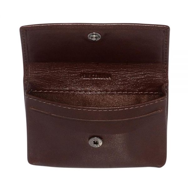 Leather Card Holder Dakar Dakota Spray Brown