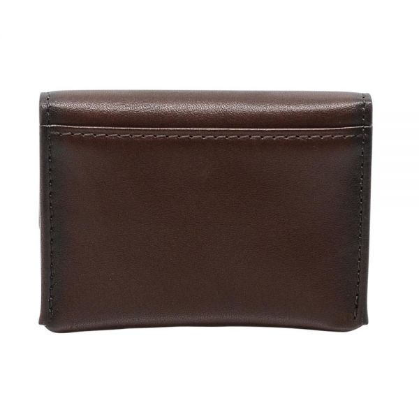 Καρτοθήκη δερμάτινη καφέ Dakar Dakota Spray  Card Holder Brown