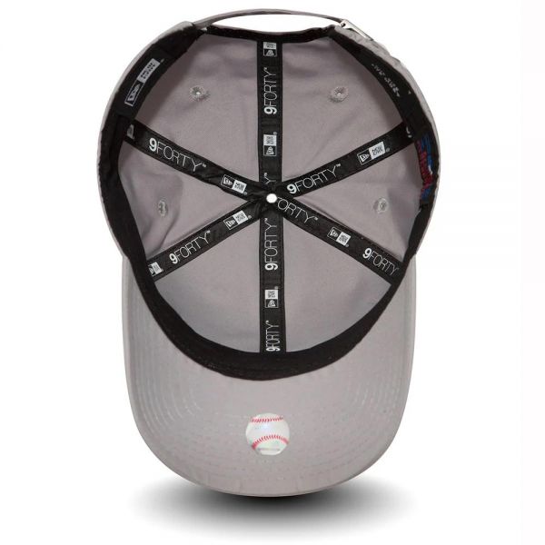 Summer  Cap New York Yankees New Era Mlb Flawless Logo Basic 940 Grey