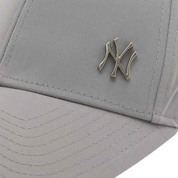 Summer  Cap New York Yankees New Era Mlb Flawless Logo Basic 940 Grey