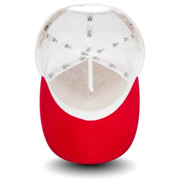 Kapélo tzókeï kókkino - áspro New York Yankees New Era Clean Trucker 2 Neyyan Red / White