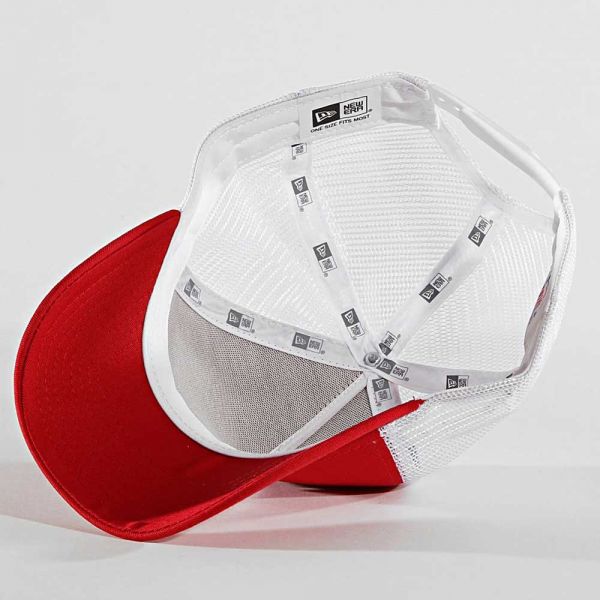 Kapélo tzókeï kókkino - áspro New York Yankees New Era Clean Trucker 2 Neyyan Red / White