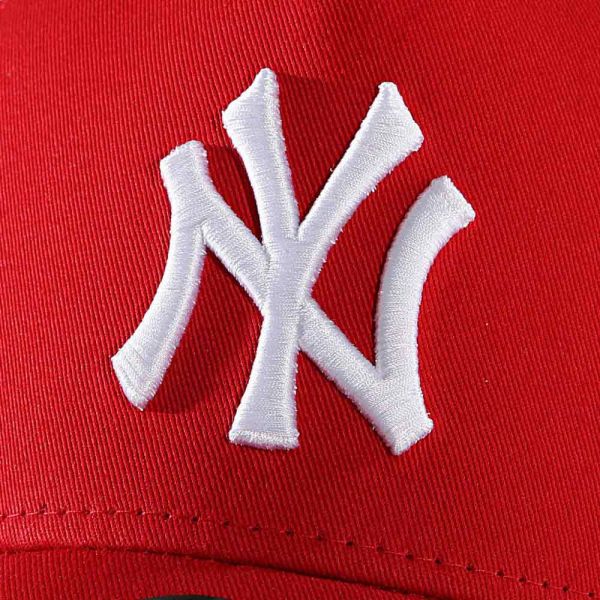 Kapélo tzókeï kókkino - áspro New York Yankees New Era Clean Trucker 2 Neyyan Red / White