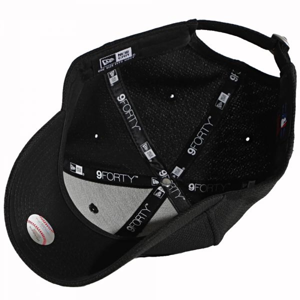 Καπέλο τζόκεϊ μαύρο New York Yankees New Era 9Forty Diamond Neyyan Cap Black / White