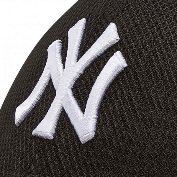 Καπέλο τζόκεϊ μαύρο New York Yankees New Era 9Forty Diamond Neyyan Cap Black / White