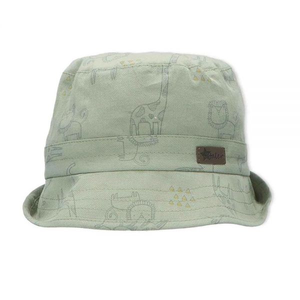 Καπέλο καλοκαιρινό βαμβακερό χακί με αντηλιακή προστασία Sterntaler Safari Bucket Hat