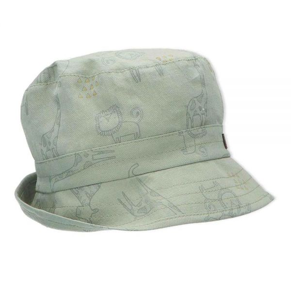 Καπέλο καλοκαιρινό βαμβακερό χακί με αντηλιακή προστασία Sterntaler Safari Bucket Hat