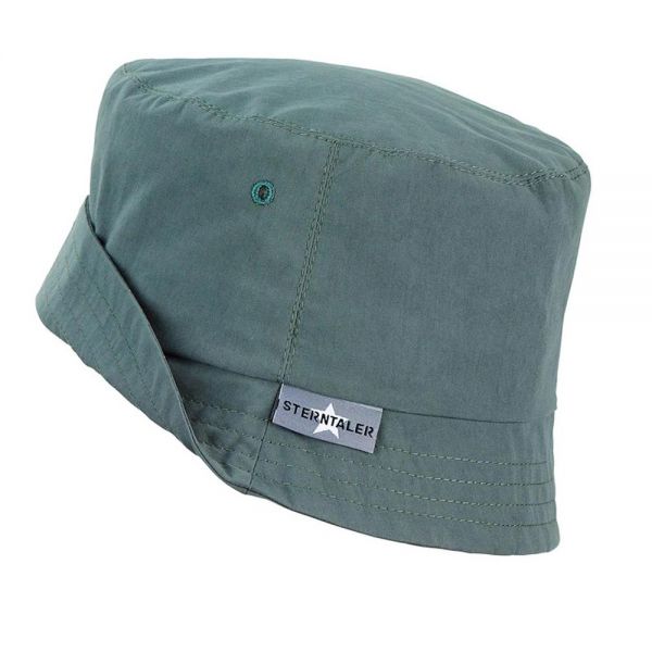 Summer Cotton Bucket Hat With UV Protection Sterntaler Khaki