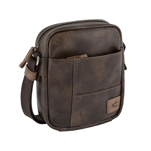 Men's Shoulder Bag Camel Active Laos Brown-601-29