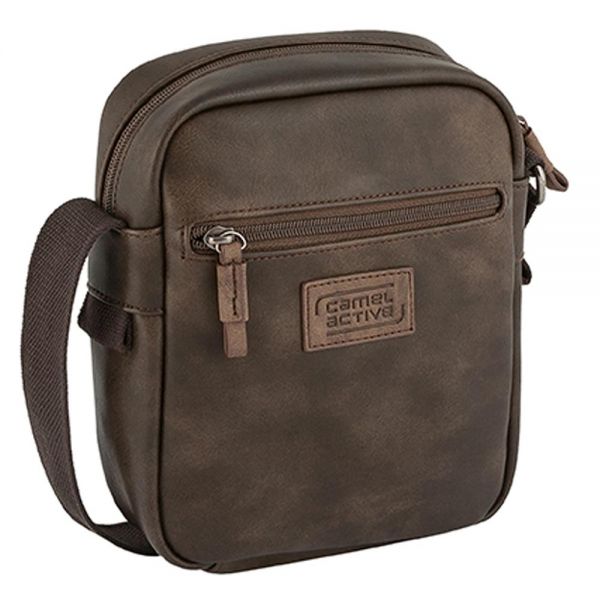 Τσαντάκι ώμου ανδρικό καφέ Camel Active Laos Brown 251-601-29