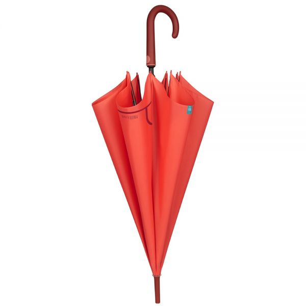 Ομπρέλα μεγάλη αυτόματη πορτοκαλί  Perletti Long AC Umbrella Time Orange