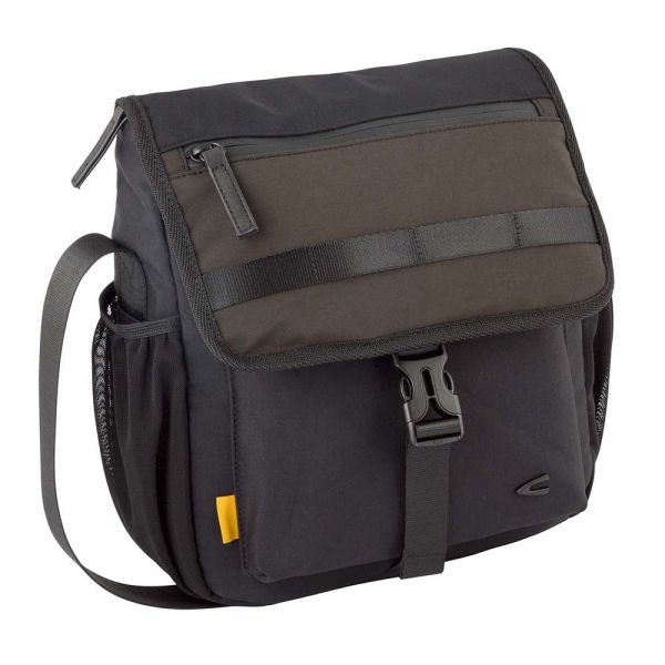 Τσάντα ώμου ανδρική σκούρο γκρι Camel Active Austin Shoulder Bag Charcoal