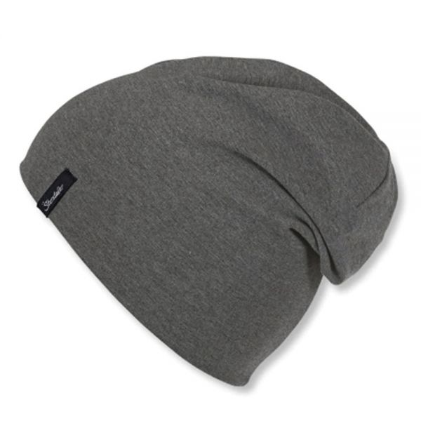 Καπέλο σκουφάκι βαμβακερό σκούρο γκρι  Sterntaler Slouch Bennie Hat Dark Grey