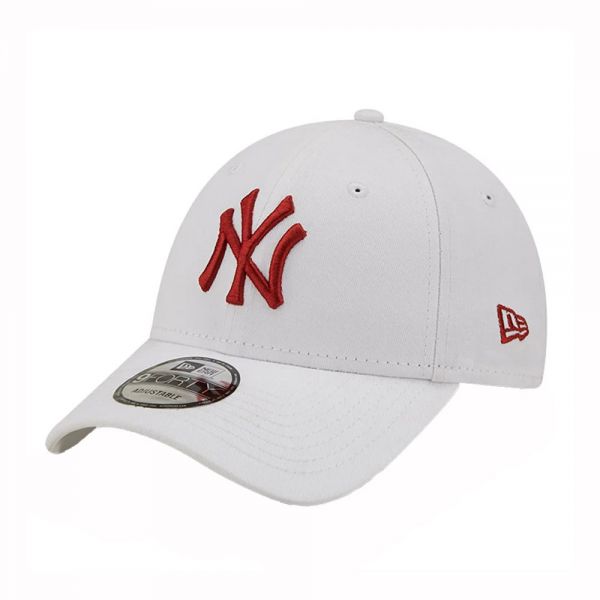 Summer Cotton Cap New York Yankees New Era 9Forty League Essential White / Red