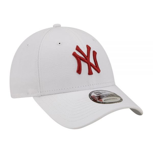 Καπέλο τζόκεϊ λευκό New York Yankees New Era 9Forty League Essential Cap White / Red